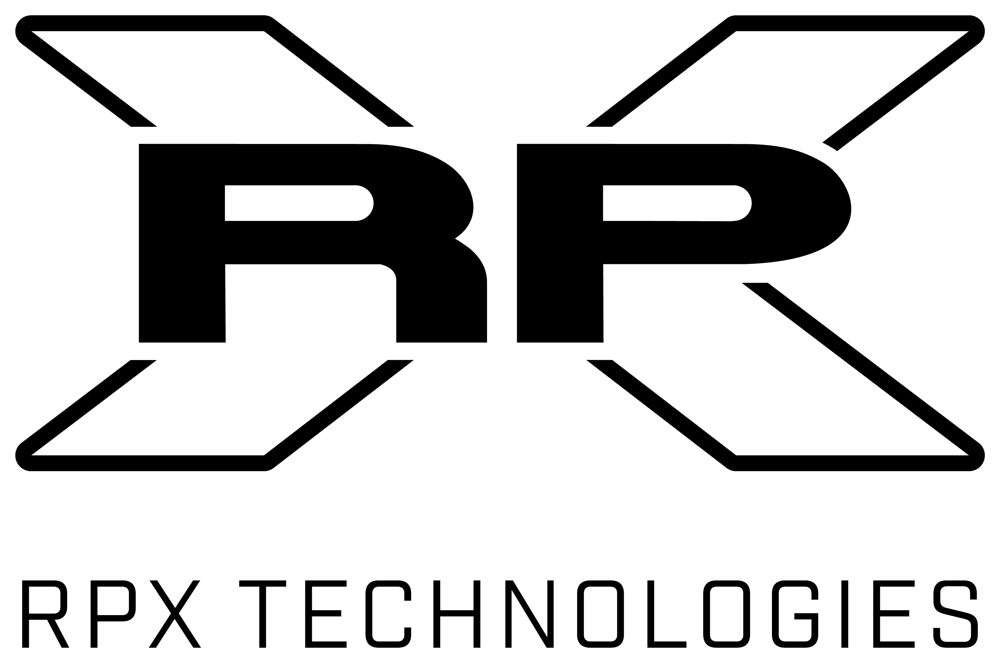 RPX Technologies Stacked black Logo