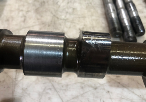 Damaged Cessna 210 Camshaft from Corrosion